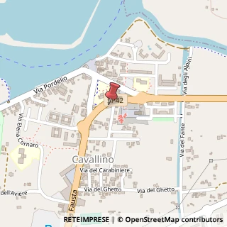 Mappa Via Fausta, 422, 30013 Cavallino-Treporti, Venezia (Veneto)