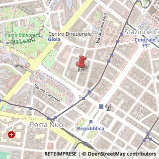 Mappa Via Emilio Cornalia,  8, 20124 Milano, Milano (Lombardia)