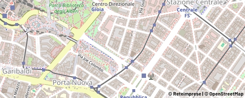 Mappa Milano