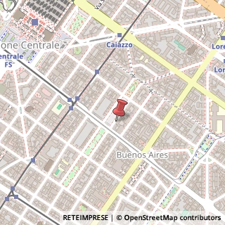Mappa Via Benedetto Marcello, 30, 20124 Milano, Milano (Lombardia)
