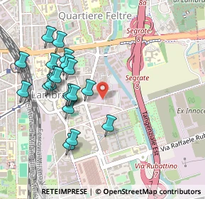 Mappa Via Privata Oslavia, 20134 Milano MI, Italia (0.498)