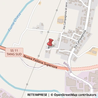 Mappa Via Campagnola di Mezzo,  35, 25081 Bedizzole, Brescia (Lombardia)