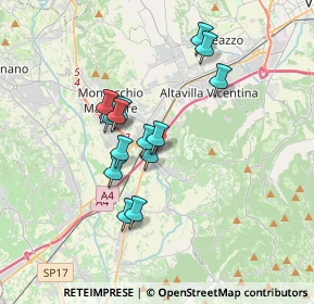 Mappa Via Galileo Galilei, 36040 Brendola VI, Italia (2.86286)