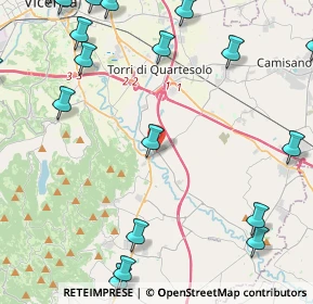 Mappa Via A. Lamarmora, 36023 Longare VI, Italia (6.572)