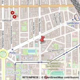 Mappa Via Giuseppe Ponzio, 78, 20133 Milano, Milano (Lombardia)
