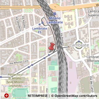 Mappa Via Edoardo Bassini, 51, 20133 Milano, Milano (Lombardia)