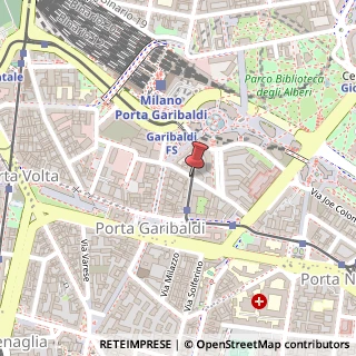 Mappa Via Carlo De Cristoforis,  5, 20124 Milano, Milano (Lombardia)