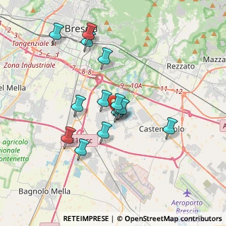 Mappa Via del Canetto, 25010 Zona Artigianale Canneto BS, Italia (3.09071)