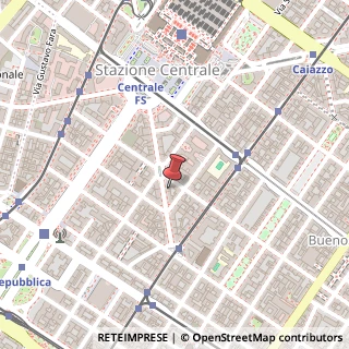 Mappa Via Napo Torriani, 10, 20124 Milano, Milano (Lombardia)