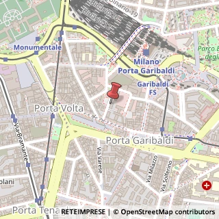 Mappa Via Nino Bonnet, 6/A, 20154 Milano, Milano (Lombardia)