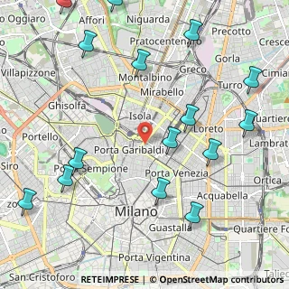 Mappa Piazza Alvar Aalto, 20124 Milano MI, Italia (2.75)