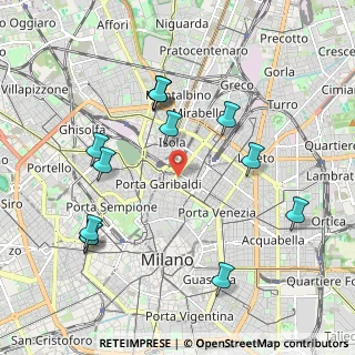 Mappa Piazza Alvar Aalto, 20124 Milano MI, Italia (2.13923)