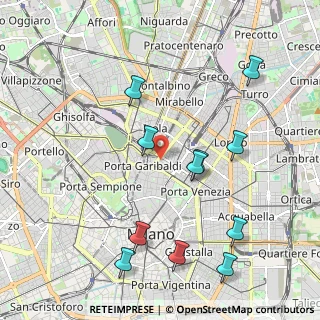 Mappa Piazza Alvar Aalto, 20124 Milano MI, Italia (2.26091)