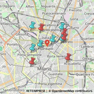 Mappa Piazza Alvar Aalto, 20124 Milano MI, Italia (1.56545)