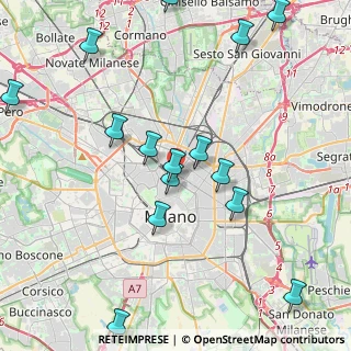 Mappa Piazza Alvar Aalto, 20124 Milano MI, Italia (4.85933)