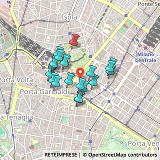 Mappa Piazza Alvar Aalto, 20124 Milano MI, Italia (0.327)