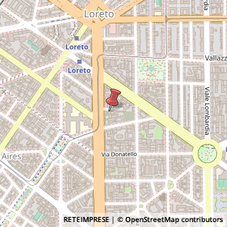 Mappa Via Privata della Majella, 4/A, 20131 Milano, Milano (Lombardia)