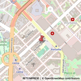 Mappa Via Paolo Uccello, 8, 20148 Milano, Milano (Lombardia)