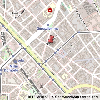 Mappa Via Piero della Francesca, 10, 20154 Milano, Milano (Lombardia)
