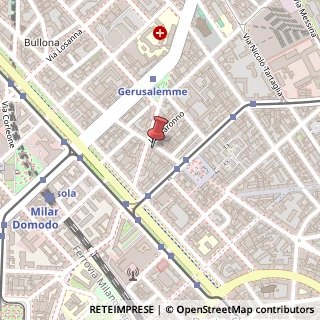 Mappa Via Piero della Francesca, 7, 20154 Milano, Milano (Lombardia)