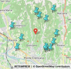 Mappa Via Volte Maso, 37125 Verona VR, Italia (2.22167)