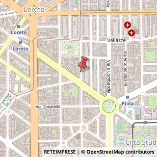 Mappa Via Filippino Lippi,  33, 20131 Milano, Milano (Lombardia)