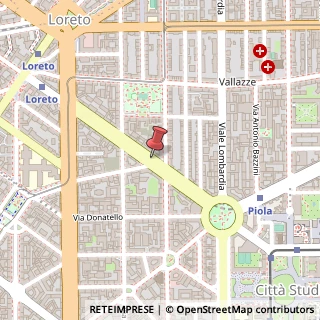 Mappa Viale Gran Sasso,  23, 20131 Milano, Milano (Lombardia)