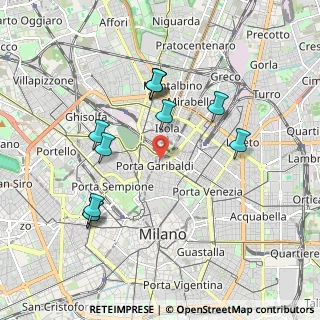 Mappa Via Carlo de Cristoforis, 20124 Milano MI, Italia (1.88)