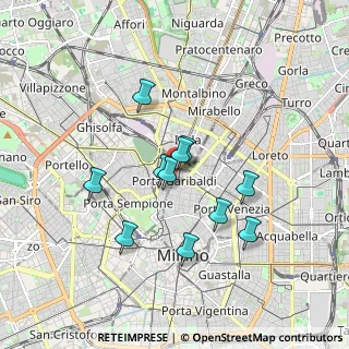 Mappa Corso Como, 20124 Milano MI, Italia (1.45091)