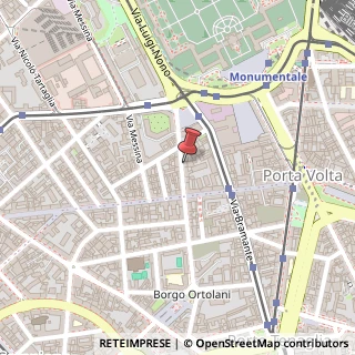 Mappa Via Giovanni Battista Niccolini, 28, 20154 Milano, Milano (Lombardia)