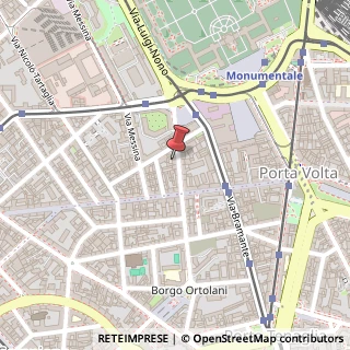 Mappa Via Giovanni Battista Niccolini, 29, 20154 Milano, Milano (Lombardia)