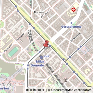 Mappa Via Domodossola, 5, 20145 Milano, Milano (Lombardia)