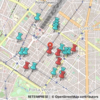 Mappa Via Settembrini Luigi, 20124 Milano MI, Italia (0.4885)