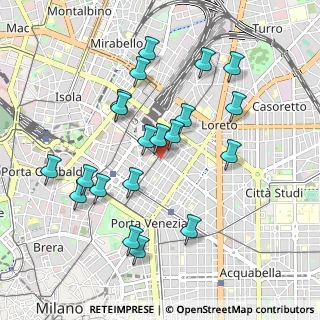 Mappa Via Settembrini Luigi, 20124 Milano MI, Italia (0.957)