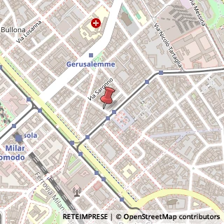 Mappa Via Piero della Francesca,  4, 20154 Milano, Milano (Lombardia)