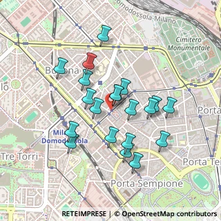 Mappa Via Antonio Gramsci, 20154 Milano MI, Italia (0.3945)