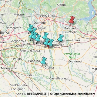 Mappa Strada Rivoltana, 24050 Mozzanica BG, Italia (10.1)