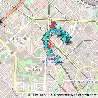 Mappa Via Corleone, 20149 Milano MI, Italia (0.302)