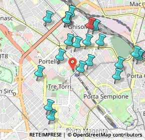 Mappa Via Corleone, 20149 Milano MI, Italia (1.021)