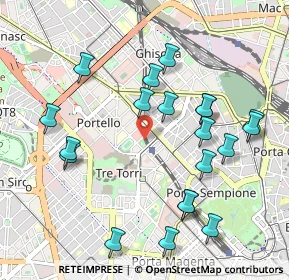 Mappa Via Corleone, 20149 Milano MI, Italia (1.064)