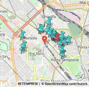 Mappa Via Corleone, 20149 Milano MI, Italia (0.637)
