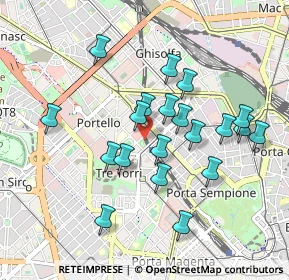 Mappa Via Corleone, 20149 Milano MI, Italia (0.856)