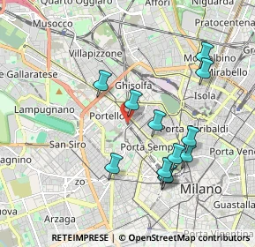 Mappa Via Corleone, 20149 Milano MI, Italia (1.84)