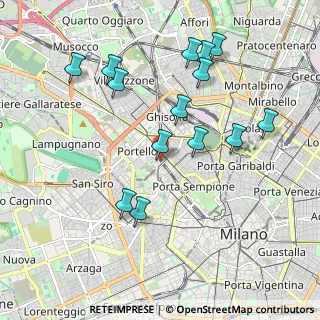 Mappa Via Corleone, 20149 Milano MI, Italia (2.02286)