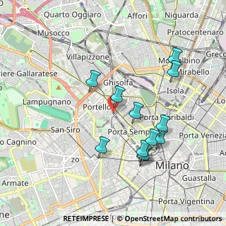Mappa Via Corleone, 20149 Milano MI, Italia (1.84)