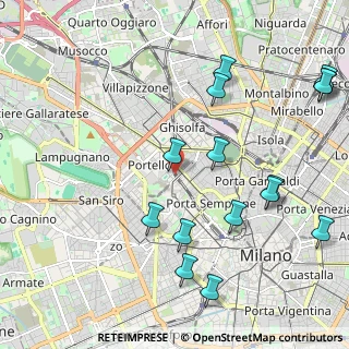 Mappa Via Corleone, 20149 Milano MI, Italia (2.524)