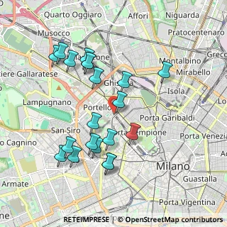 Mappa Via Corleone, 20149 Milano MI, Italia (1.922)