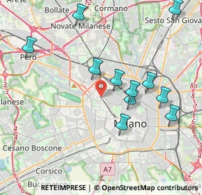Mappa Via Corleone, 20149 Milano MI, Italia (4.03636)