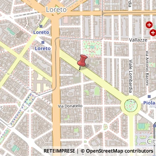Mappa Viale Gran Sasso, 22, 20131 Milano, Milano (Lombardia)