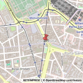 Mappa Via Paolo Sarpi,  4, 20154 Milano, Milano (Lombardia)